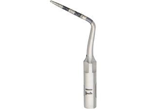 Piezomed Instrument für Implantatbettaufbereitung und Crestaler Sinuslift Spitze I1 - Tiefenmarkierung, diamantiert