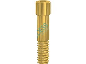 Abutmentschraube 6-Kant 1,27 mm - kompatibel mit Camlog® Ø 5,0 mm, TIN-Beschichtung
