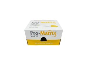 Pro-Matrix® Curve Einwegmatrizen Gelb, klein, Breite 4,5 mm, Packung 20 Stück