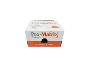 Pro-Matrix® Curve Einwegmatrizen Orange, groß, Breite 6,0 mm, Packung 20 Stück