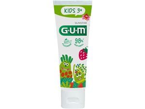 GUM® KIDS Zahngel Erdbeere 3+ Tube 6 x 50 ml