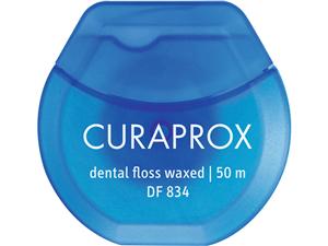 CURAPROX DF 834 WAXED DENTAL FLOSS Packung 50 Meter