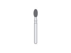 FG-Diamant, Form 5258, Eiform ISO 021, Körnung extra fein, Packung 6 Stück