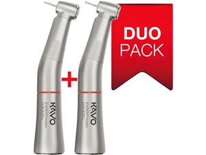 EXPERTmatic LUX Winkelstück E25 L Duo Pack Mit Licht, rot 1:5, Packung 2 Stück
