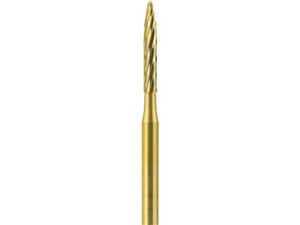 Hartmetall-Trimmer-Finierer Ultimate R-C, nicht schneidende Spitze, Form H135 ISO 014, Schaft FG, Kopflänge 8,85 mm, Packun