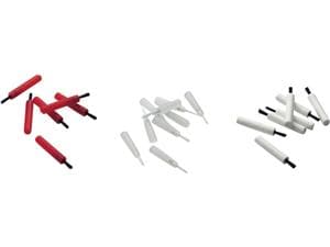 Pinseleinsätze Rot, Packung 2 x 50 Stück