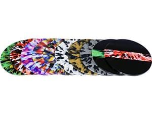 PLAY SAFE® Erkoflex-color Freestyle (rund), Ø 125 mm - sortiert Stärke 4 mm, Packung 5 Stück