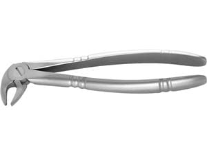 Extraktionszange mit Haftprofil für untere Schneidezähne, Eckzähne und Prämolaren, ergonomisch Figur 13
