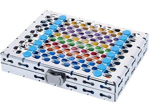 GALAXIE 1/2 DIN Instrumentenkassette Für 10 Instrumente, Größe 185 x 148 x 37 mm