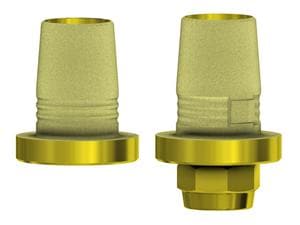 C-Base® kompatibel mit Straumann® Tissue Level & Synocta® RN Ø 4,1 / 4,8 mm, Höhe 1,0 mm, ohne Rotationsschutz