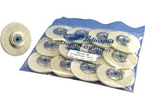 Schmalbürste mit Ziegenhaar, Kunststoffzentrum 162/48, Ø 48 mm, weiß, Packung 12 Stück