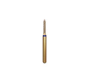DIATECH® FG-Diamanten, Form G884, Zylinder spitz ISO 012, Körnung M, Packung 5 Stück