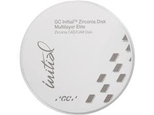 GC Initial™ Zirconia Disk Multilayer Elite - Ø 98,5 mm A1, Stärke 14 mm