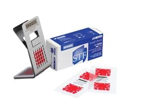 STF Load Check Wash Check Indikatoren für Thermodesinfektoren Indikatorblättchen, Packung 100 Stück