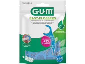 GUM® Easy Flossers Beutel 6 x 30 Stück