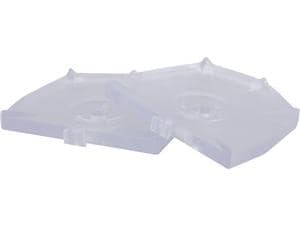 Positionierungsplatte für Zeiser4 - transparent Groß, Packung 2 Stück