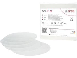 FOLIFLEX Ø 120 mm Transparent, Stärke 2,0 mm, Packung 10 Stück