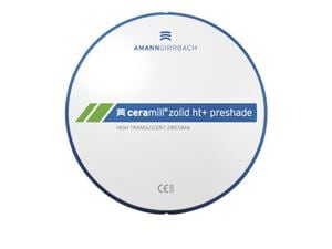 ceramill® zolid ht+ preshade - Ø 98 mm A1, Stärke 14 mm
