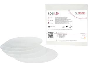 FOLILEN opak Ø 120 mm Stärke 1,0 mm, Packung 100 Stück
