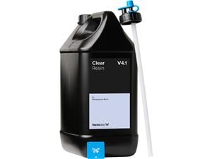 Clear Resin V4.1 Kanister 5 Liter für Form 3, Form 3+, Form 3B, Form 3B+, Form 3L und Form 3BL