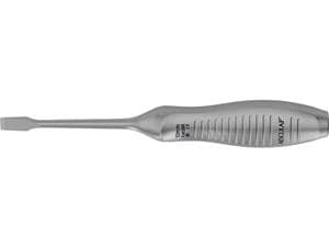 LEXER SQ.line® Osteotom, gerade, mit Griff Figur FL403NR, Breite 10 mm, Länge 240 mm (9 1/2")
