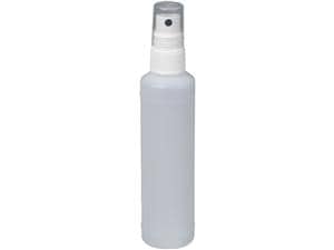 Sprühflasche mit Pumpzerstäuber Weiß, Flasche 100 ml
