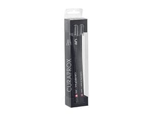 CURAPROX Black Is White Zahnbürsten Duopack, schwarz