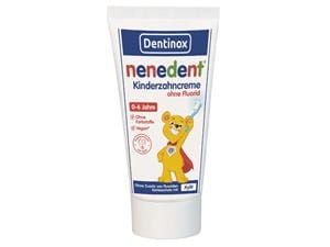 nenedent Kinderzahncreme ohne Fluorid Tube 75 ml