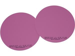 Erkoplast PLA-R rosa, Ø 125 mm (rund) Stärke 1,5 mm, Packung 10 Stück