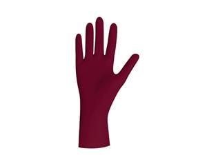 Unigloves® Nitrilhandschuhe BURGUNDY PEARL Größe XS, Packung 100 Stück