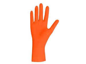 Unigloves® Nitrilhandschuhe ORANGE PEARL Größe XS, Packung 100 Stück