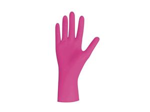 Unigloves® Nitrilhandschuhe MAGENTA PEARL Größe XS, Packung 100 Stück