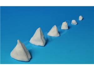 FES-TUPF® steril ohne Gummiring Pflaume, 20 x 20, Packung 50 x 2 Stück