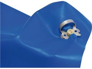 KKD® Kofferdam-Klammer Premium, Naturlatex Stärke 0,18 - 0,20 mm (mittel), 150 x 150 mm, Packung 36 Blatt