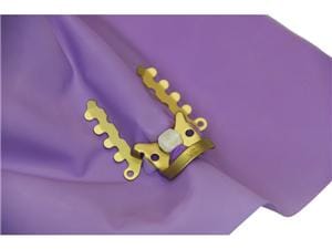 KKD® Kofferdam-Klammer Premium, Polyisopren Stärke 0.25 mm, 150 x 150 mm, Packung 15 Blatt