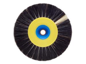 Einlagebürste mit Filztuchscheiben Ø 80/40 mm