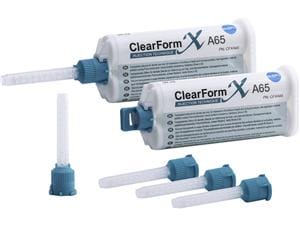 ClearForm X - Set Shore-Härte A65, Kartuschen 2 x 50 ml