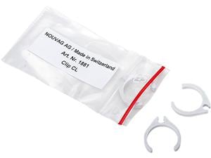 Schlauchschellen für MD10, MD20, MD7000, MD8000 Weiß, Packung 3 Stück