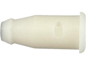 Reduktion für Saugschlauch Weiß, Ø 11 mm auf Ø 7 mm
