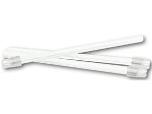 HS-Speichelsauger mit fester Kappe Weiß-transparent mit weißer Kappe, Packung 100 Stück