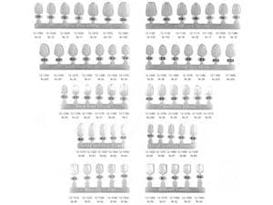 HS-Kronen, Polycarbonate Crown OK rechts I, HS-Krone 14: Länge 10,0 mm / Breite 7,5