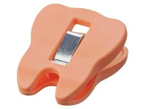 Zahnclip Lachsorange