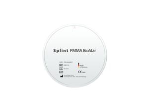 Splint PMMA BioStar Ø 98,5 mm Transparent, Stärke 15 mm