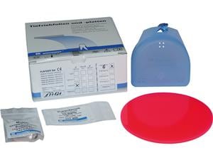 PLAY SAFE® Erkoflex-color Freestyle Medium, Ø 120 mm (rund) - Set Sattrot