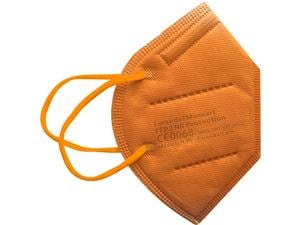 Monoart ffp2 Maske NR Protection Orange, Packung 10 Stück