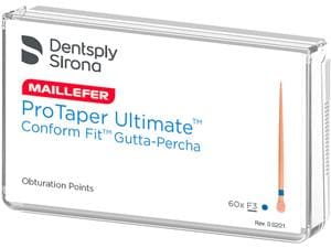ProTaper Ultimate™ Conform Fit® Guttapercha F3, Packung 60 Stück