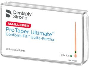 ProTaper Ultimate™ Conform Fit® Guttapercha FX, Packung 60 Stück