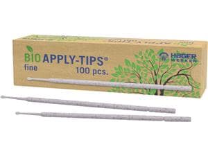 Bio Apply-Tips® Fein, blauer Griff, Packung 100 Stück