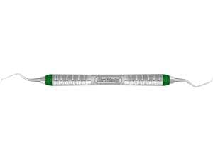 Rigid After-Five Gracey-Kürette, Griff 7 Satin Steel Colours Figur 7/8