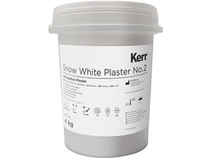 Snow White Plaster weiß Eimer 4 kg